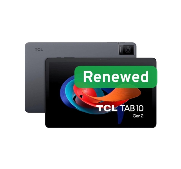 TCL Renewed Grade A Tab 10 (Gen2) 10.4 Space Gray 64 GB