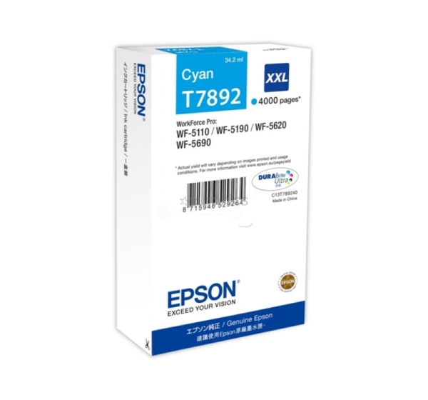 Картридж 79XXL, Epson / голубой