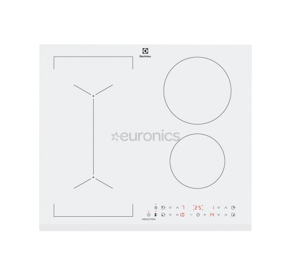 Electrolux, width 59 cm, frameless, white - Built-in Induction Hob