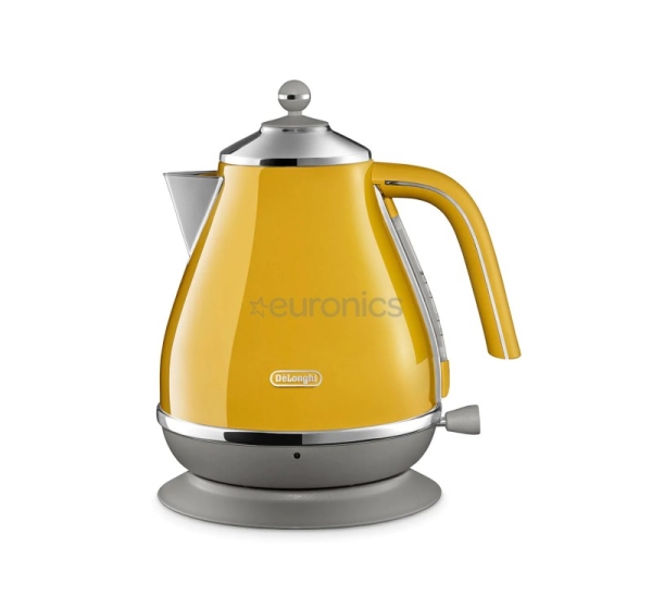 Delonghi ICONA Capitals 1,7 L, dzeltena - Tējkanna