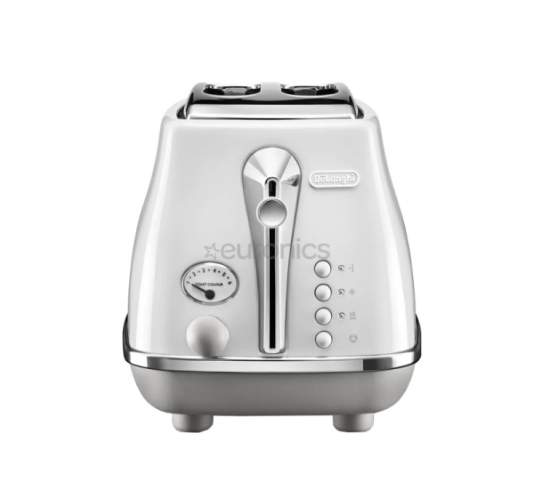 Delonghi ICONA Capitals, 900 Вт, белый/серый - Тостер