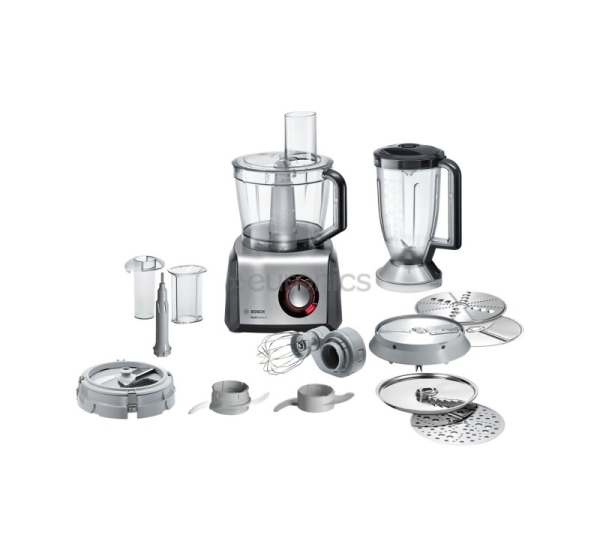 Bosch MultiTalent 8, 3,9 л/1,5 л, 1250 Вт, серый - Кухонный комбайн
