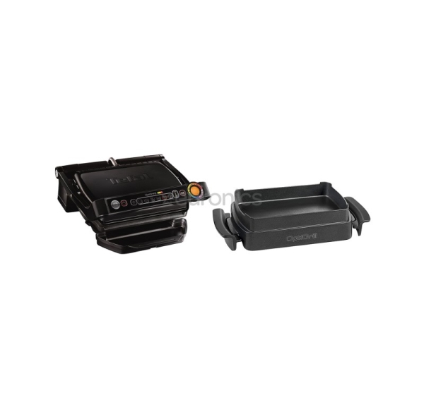 Tefal OptiGrill+ + Snacking & Baking, 2000 W, black - Table grill