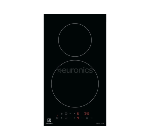 Electrolux, width 29 cm, frameless, black - Built-in Induction Hob