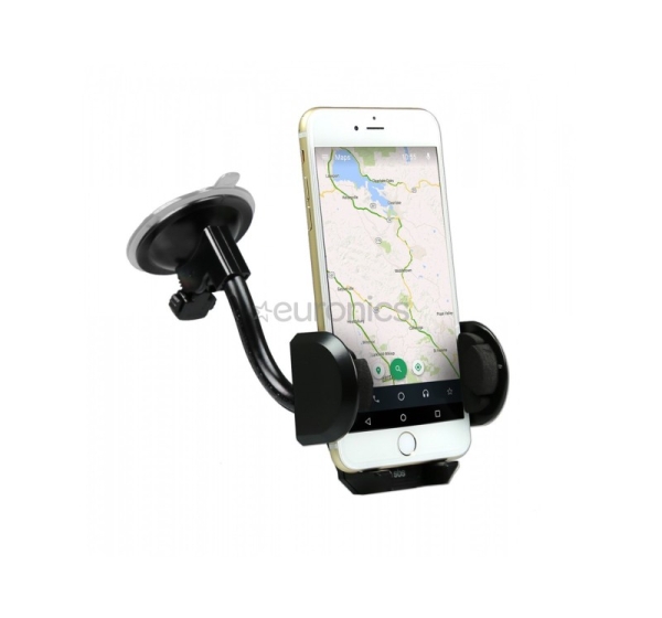SBS Windshield, black - Smartphone car mount