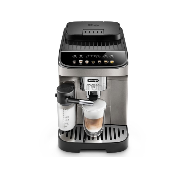DeLonghi Magnifica EVO, melna/titāna - Kafijas automāts