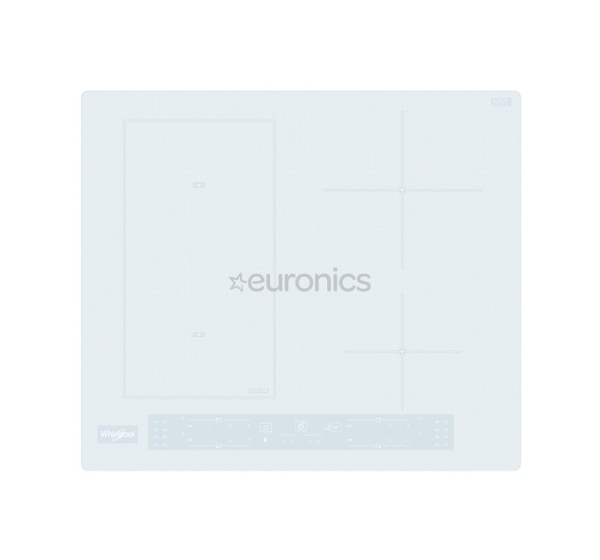 Whirlpool, width 59 cm, frameless, white - Built-in Induction Hob