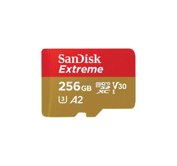 SanDisk Extreme microSDXC UHS-I CARD, 256 GB - Atmiņas karte