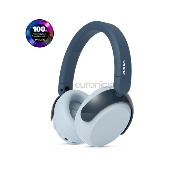 Philips TAK5500, aktīvā trokšņu slāpēšana, zila - Bezvadu austiņas bērniem