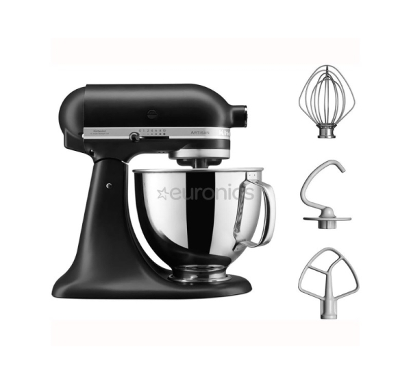 KitchenAid Artisan, 4.8 L, matte black - Mixer