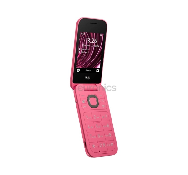 HMD 2660 Flip, красный - Мобильный телефон