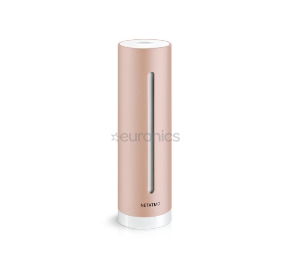 Netatmo Smart Indoor Air Quality Monitor, rose gold - Smart Air Quality Monitor