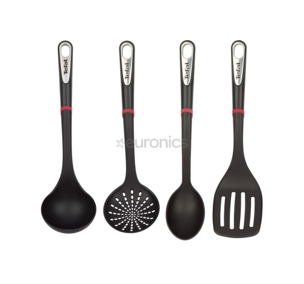 Tefal Ingenio, 4 шт., красный/черный - Набор кухонных аксессуаров