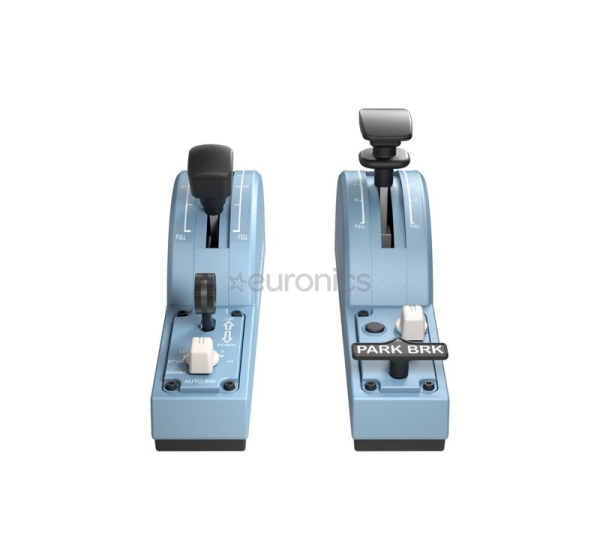 Thrustmaster TCA Quadrant Add-on Airbus Edition, blue - Simulation quadrant