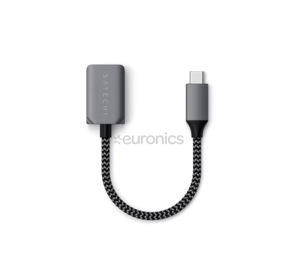 Satechi, USB A 3.0-USB C, grey - Adapter