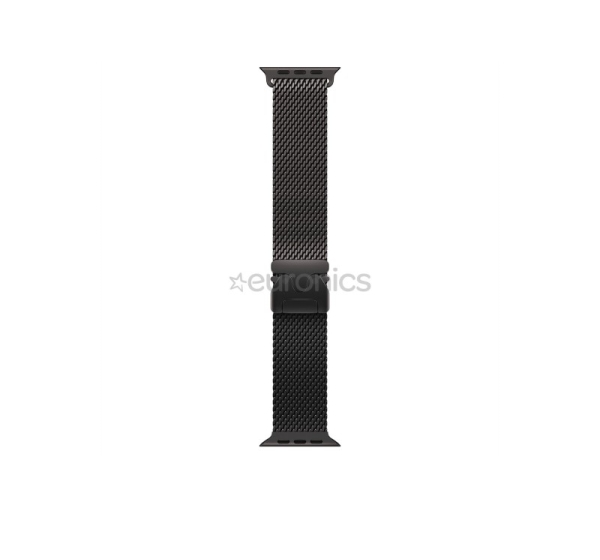 Apple Milanese Loop, 49 мм, Medium, черный титан - Ремешок для часов