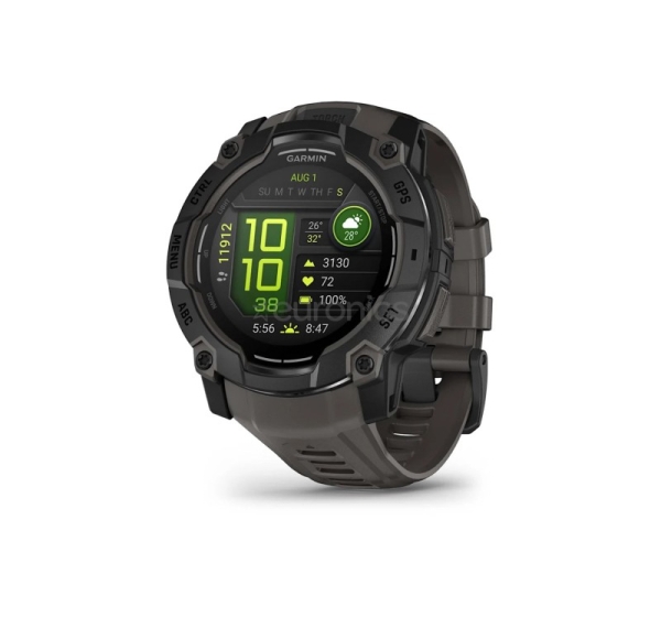 Garmin Instinct 3 AMOLED, 50 mm, melna - Viedpulkstenis