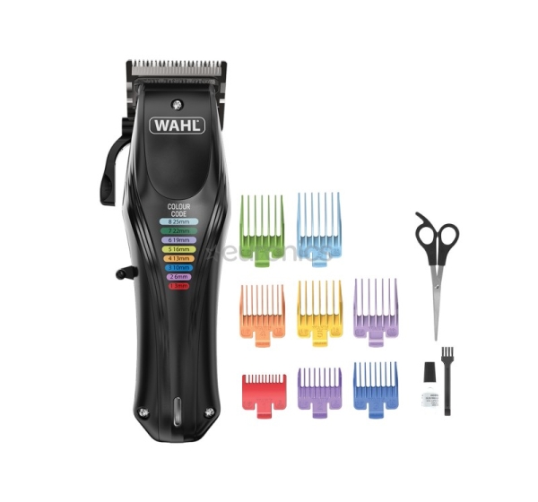 Wahl Colour Pro, melna - Trimmeris mājdzīvnieku apmatojuma kopšanai