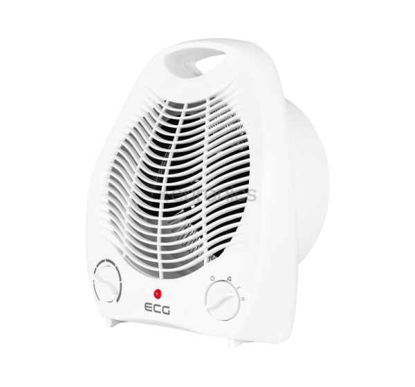 ECG, 2000 W, white - Fan heater