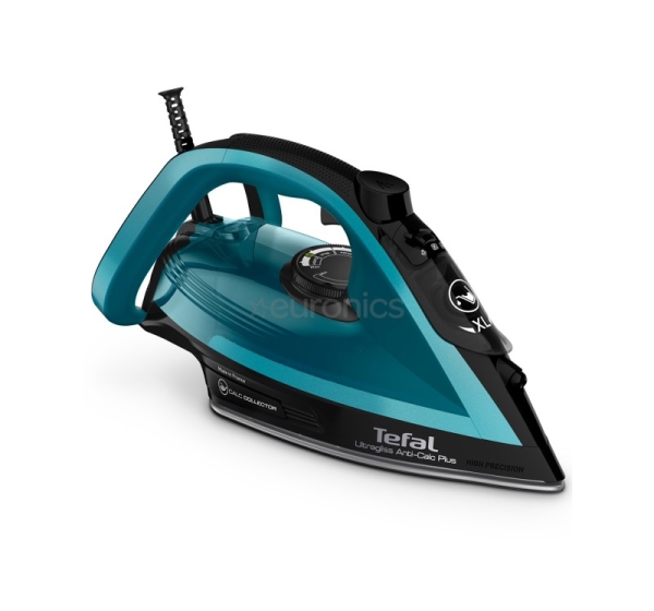 Tefal Ultragliss Plus, 2800 W, zaļa/melna - Tvaika gludeklis