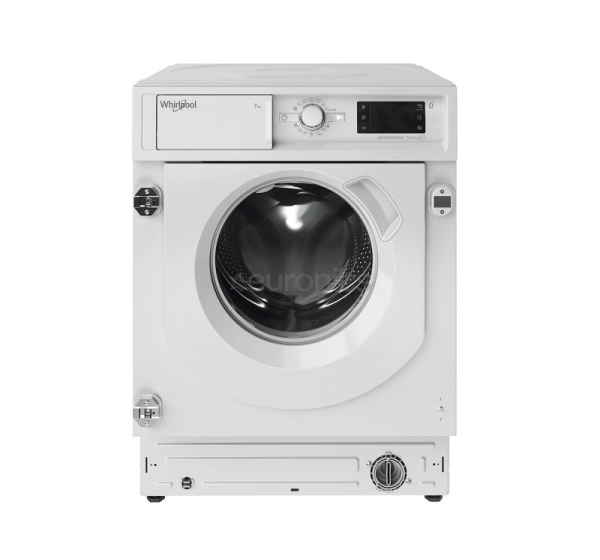 Whirlpool, 7 kg, depth 55 cm, 1400 rpm - Built-in Washing Machine