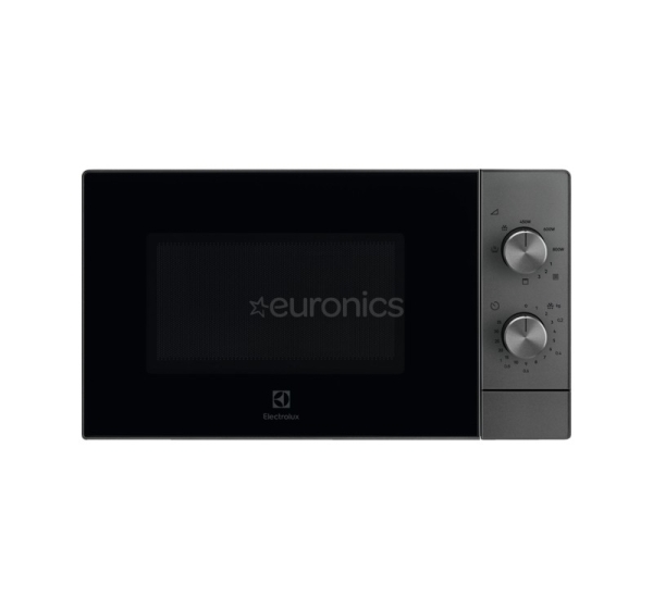 Electrolux, 20 L, titāna/melna - Mikroviļņu krāsns ar grilu