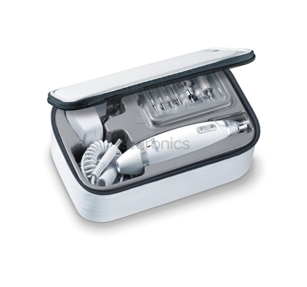 Beurer, white - Manicure/pedicure set