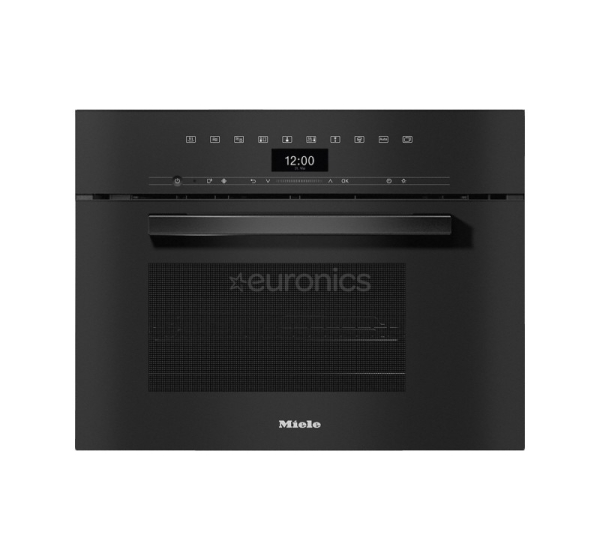Miele, 40 L, black - Built-in Microwave-Steam Oven