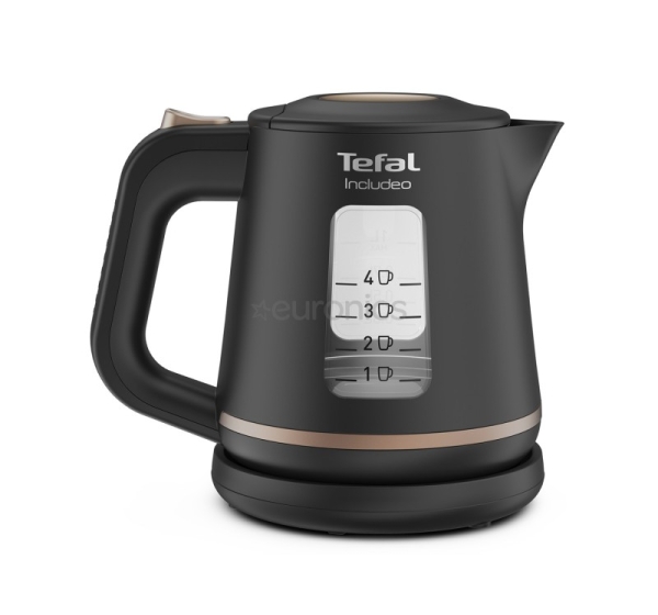 Tefal Includeo, 2400 Вт, 1 л, черный - Чайник