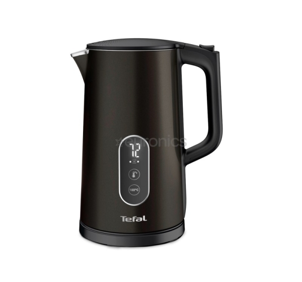 Tefal Digital, 1.7 L, 1800 W, pelēka - Tējkanna