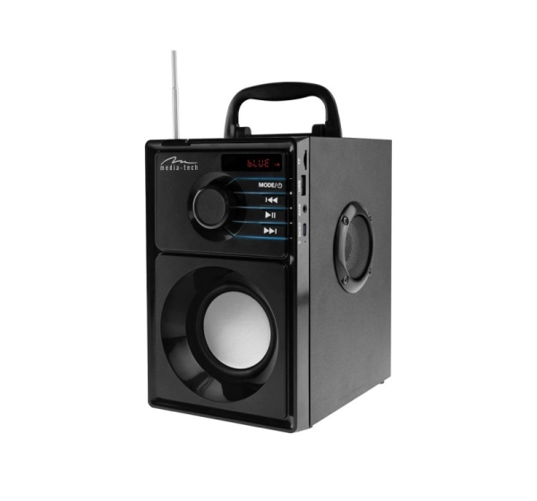 Media-Tech MT3179 Boombox Silver