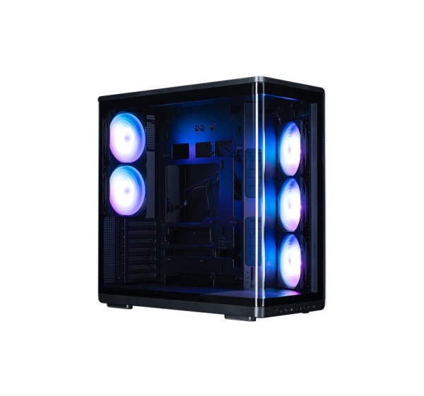Zalman P60, ATX Mid Tower PC Case, 5 x 120mm ARGB Fans, Black