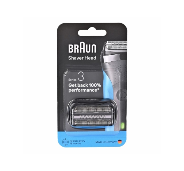 BRAUN Series replacement blades, black