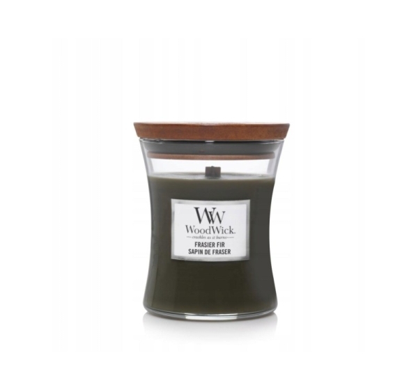Scented Candle, Medium WOODWICK Fraser FIR 275 g, 1 piece