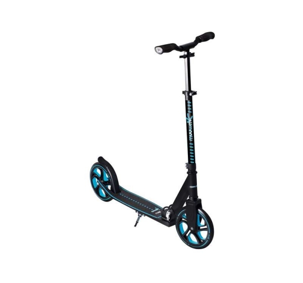 MUUWMI Aluminium Scooter PRO skrejritenis 215 mm, zils