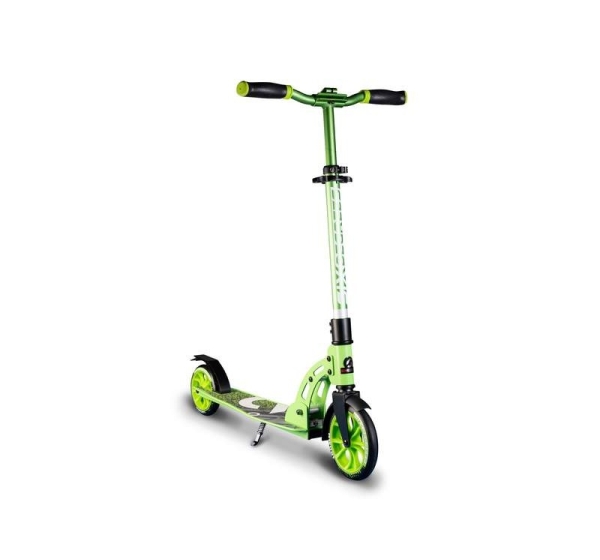 Six Degrees Aluminium Scooter skrejritenis 180/145 mm, zaļš