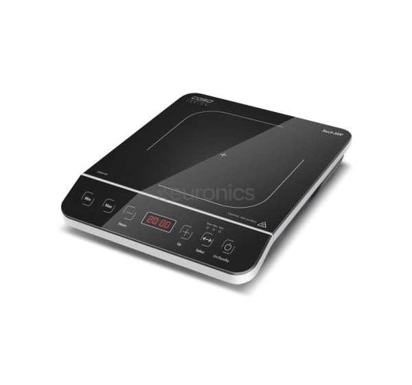 Caso Touch 2000, 2000 W, black - Single Induction Cooking Plate