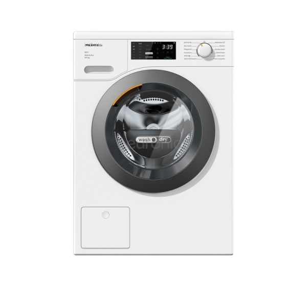 Veļas mazgājamā mašīna ar žāvētāju, Miele (8 kg / 5 kg)