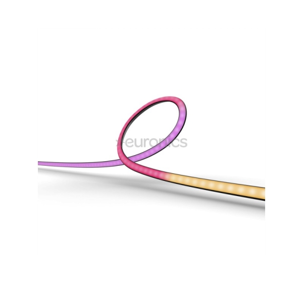 Philips Hue Play Gradient PC Lightstrip, 24''-27'', black/white - Smart Lightstrip for a Monitor