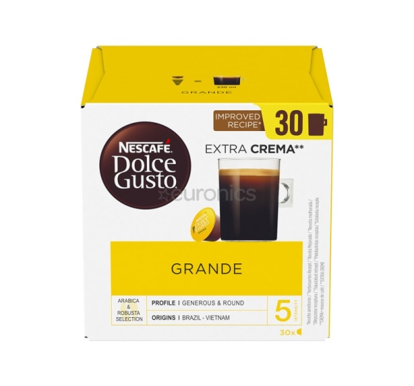 Nescafe Dolce Gusto Grande, 30 portions - Coffee capsules