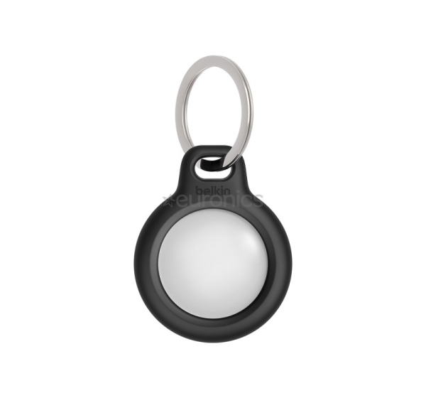 Belkin Secure Holder with Key Ring for AirTag, melna - Atslēgu piekariņš
