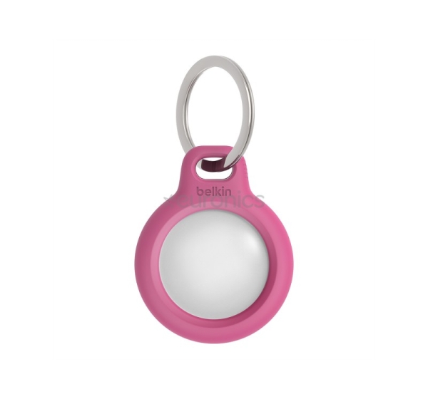 Belkin Secure Holder with Key Ring for AirTag, pink - Holder