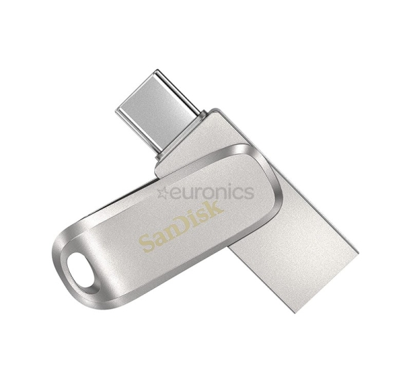 SanDisk Ultra Dual Drive Luxe, USB-A, USB-C, 512 ГБ - Флеш-накопитель