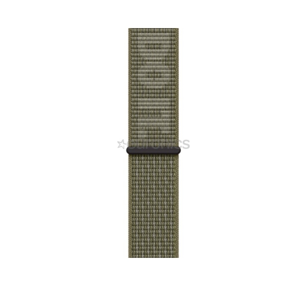 Apple Watch 41 мм, Nike Sport Loop, темно-зеленый - Сменный ремешок
