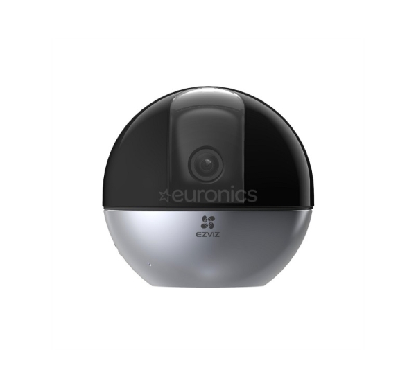 EZVIZ E6, 5 MP, WiFi, LAN, обнаружение людей, ночной режим, черный - Поворотная камера
