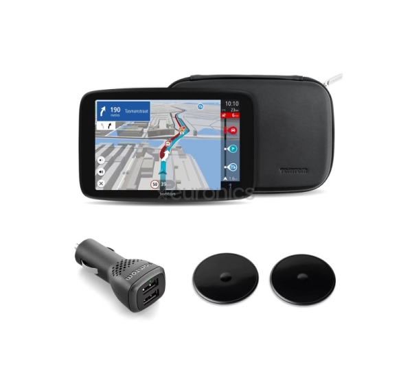 TomTom GO Expert Plus Premium Pack, 7", black - GPS device