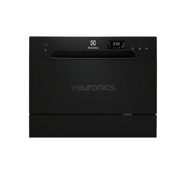 Electrolux, 6 place settings, black - Table Top Dishwasher