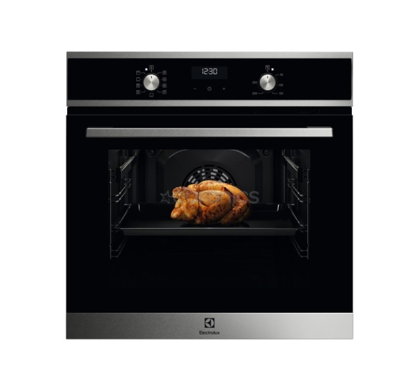 Electrolux 600 SteamBake, 65 L, nerūsējošā tērauda - Iebūvējama elektriskā cepeškrāsns