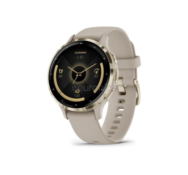 Garmin Venu 3S, pelēka/zelta - Viedpulkstenis