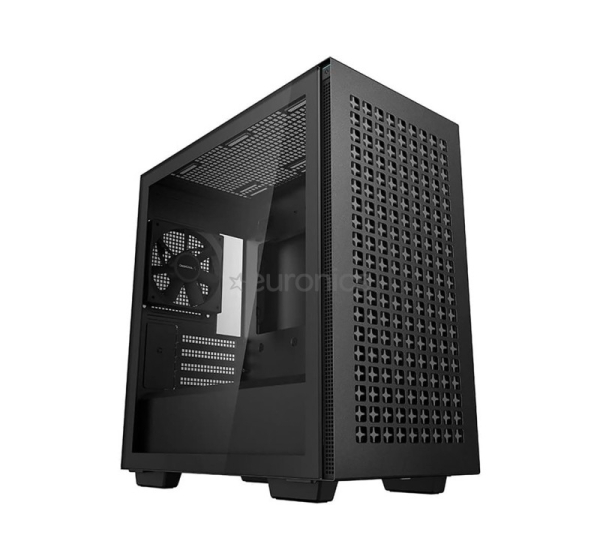 Deepcool CH370, mATX, черный - Корпус для ПК
